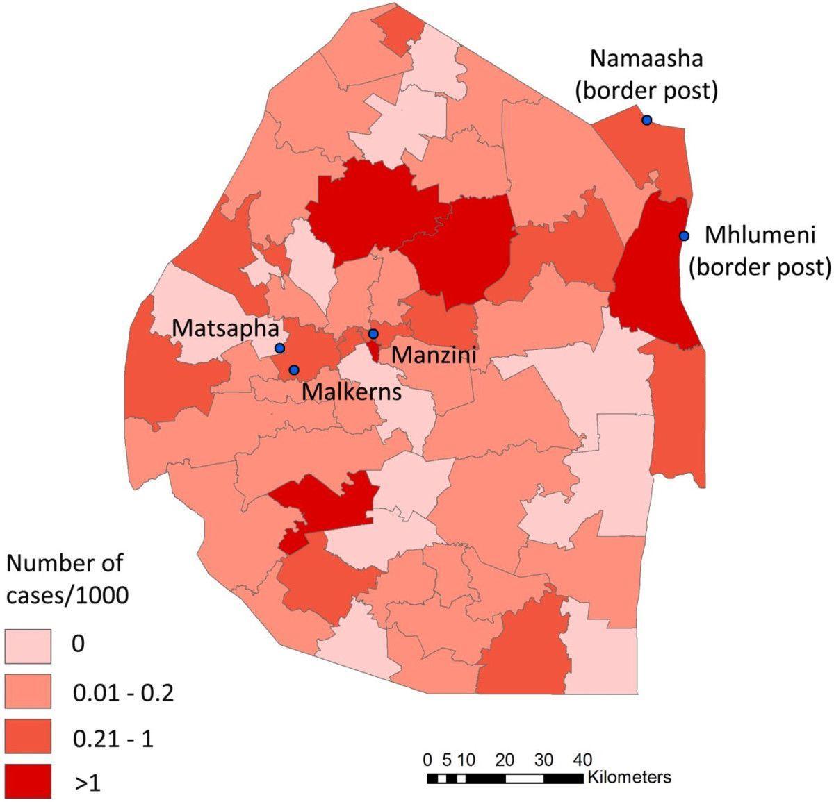 Карта Лоти на тему маларије