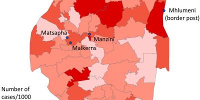 Карта Лоти на тему маларије