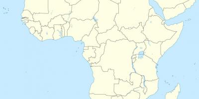 Карта Африка Свазиленд
